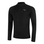 Vêtements Puma Puma Velocity Cloudspun 1/4 Zip Maillot De Course Hommes-Noir