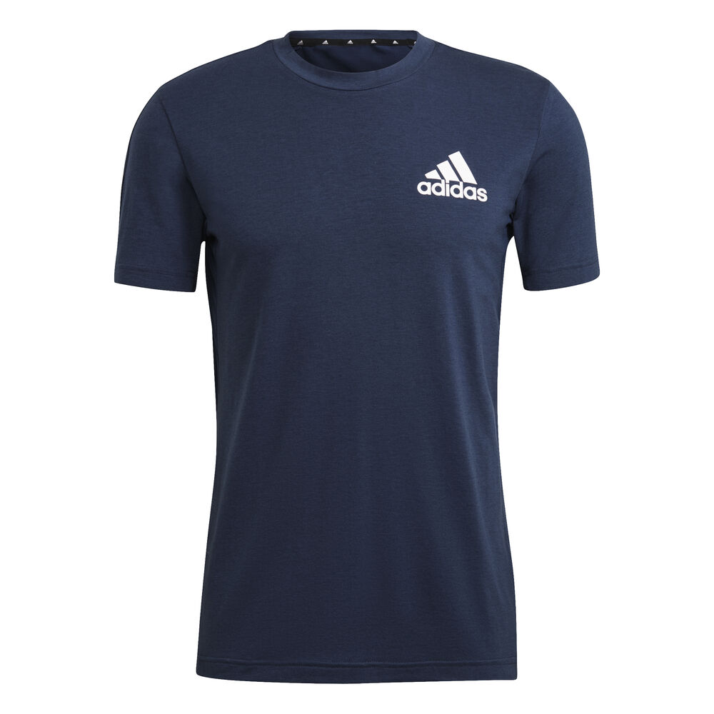 adidas Designed To Move Aeroready Motion Slim T-shirt Hommes - Bleu Foncé