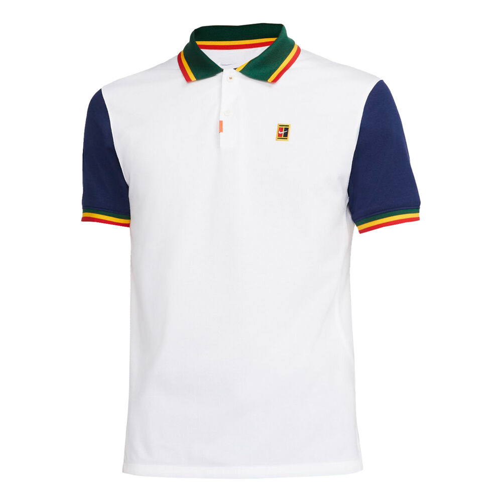 Nike Dri-Fit Heritage Slim Polo Hommes - Blanc , Multicouleur