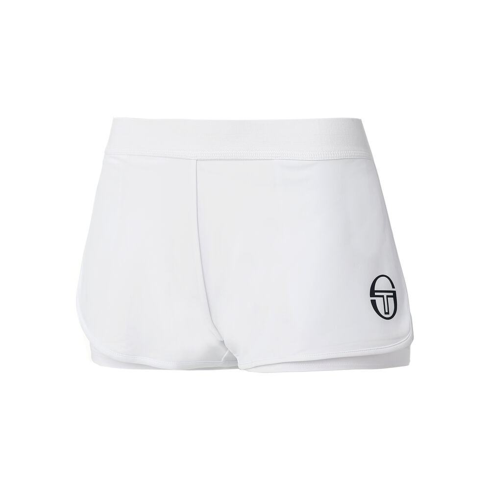 Sergio Tacchini New Ella 020 Shorts Femmes - Blanc , Bleu Foncé
