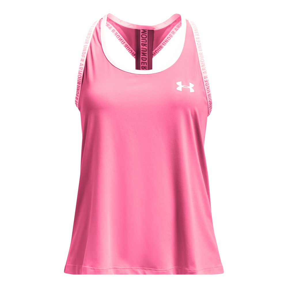 Under Armour Knockout Débardeur Tank Top Filles - Rosé, Blanc