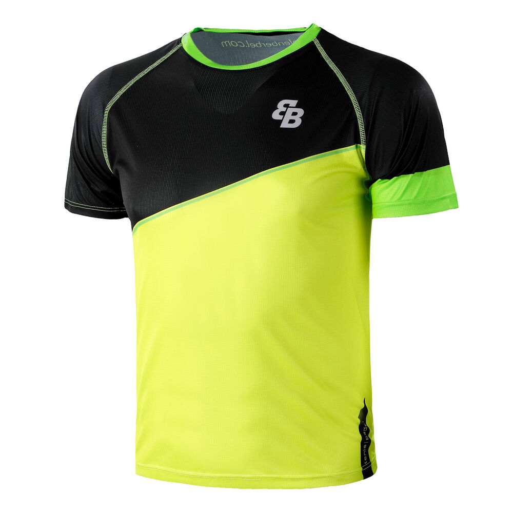BB by Belen Berbel Ball T-shirt Hommes - Jaunes Fluo , Noir