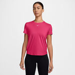 Vêtements Nike Nike One Classic Dri-FIT T-shirt Femmes-berry, blanc