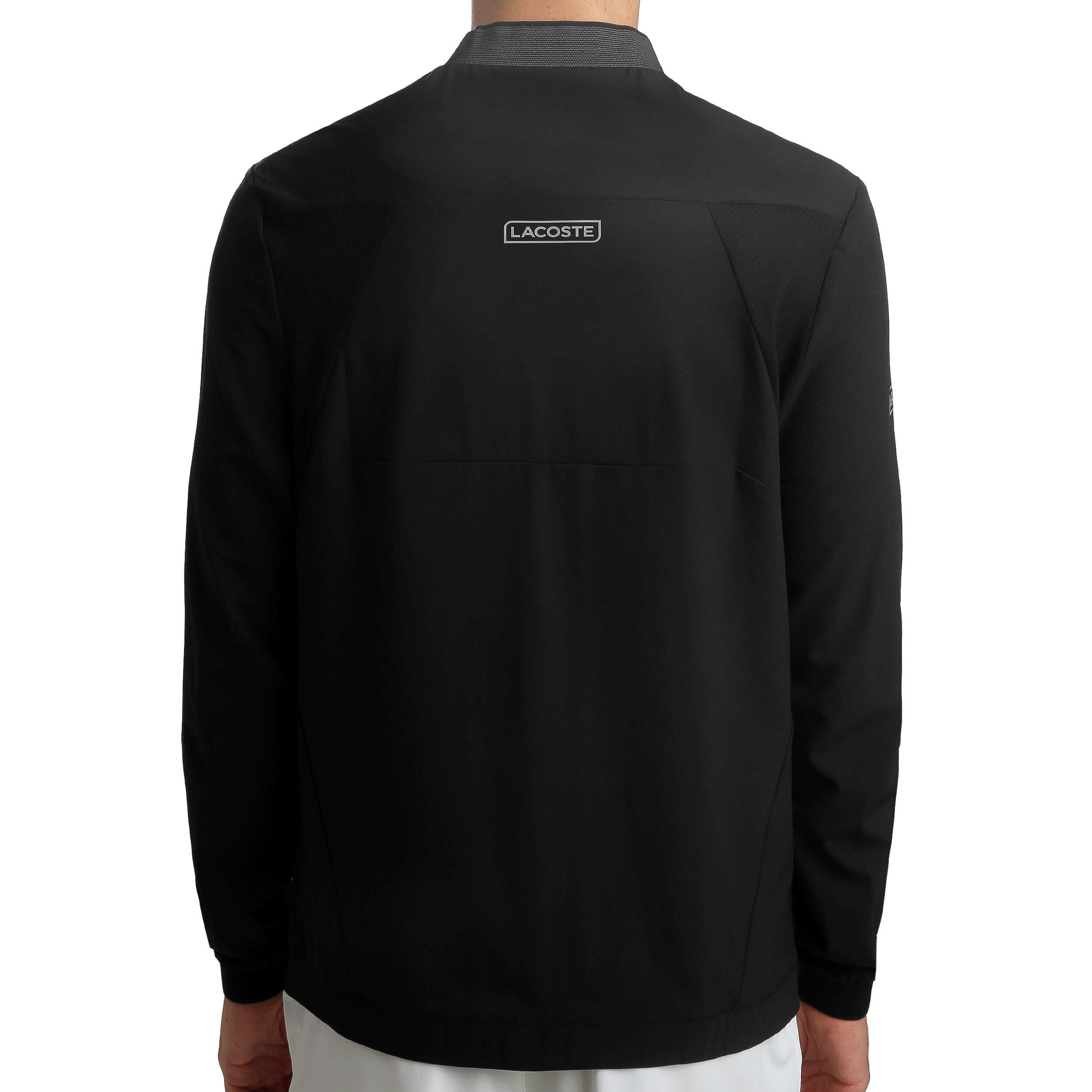 Buy Lacoste Novak Djokovic Veste De Surv tement Hommes Noir Gris