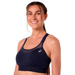 Vêtements ASICS ASICS Road Compression Soutien-gorge sport Femmes-bleu foncé