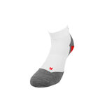 Vêtements Falke Falke RU5 Race Short Chaussettes De Running Hommes-Blanc,Gris