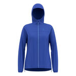 V&ecirc;tements Odlo Odlo X-Alp Waterproof Veste running Femmes-bleu, bleu