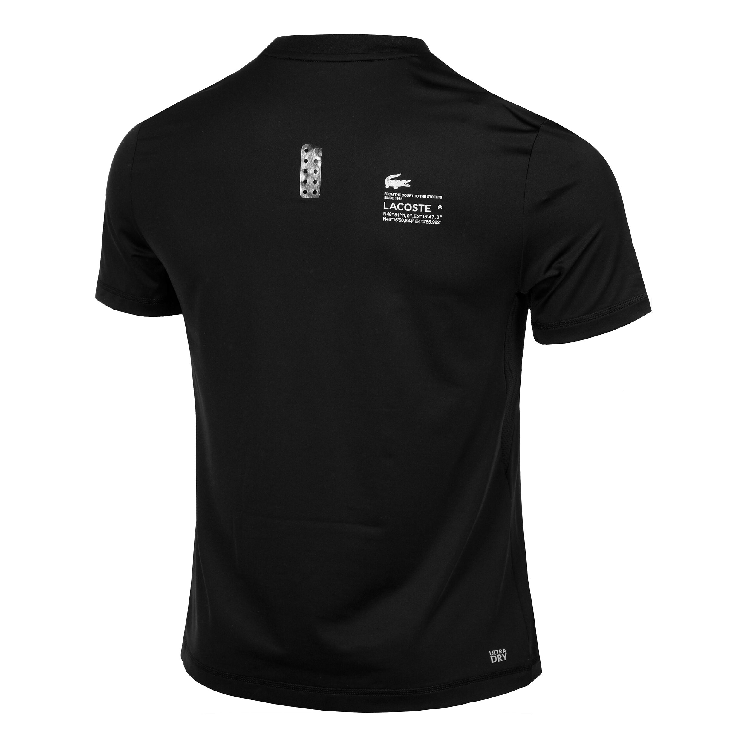 Active T shirt Hommes Noir