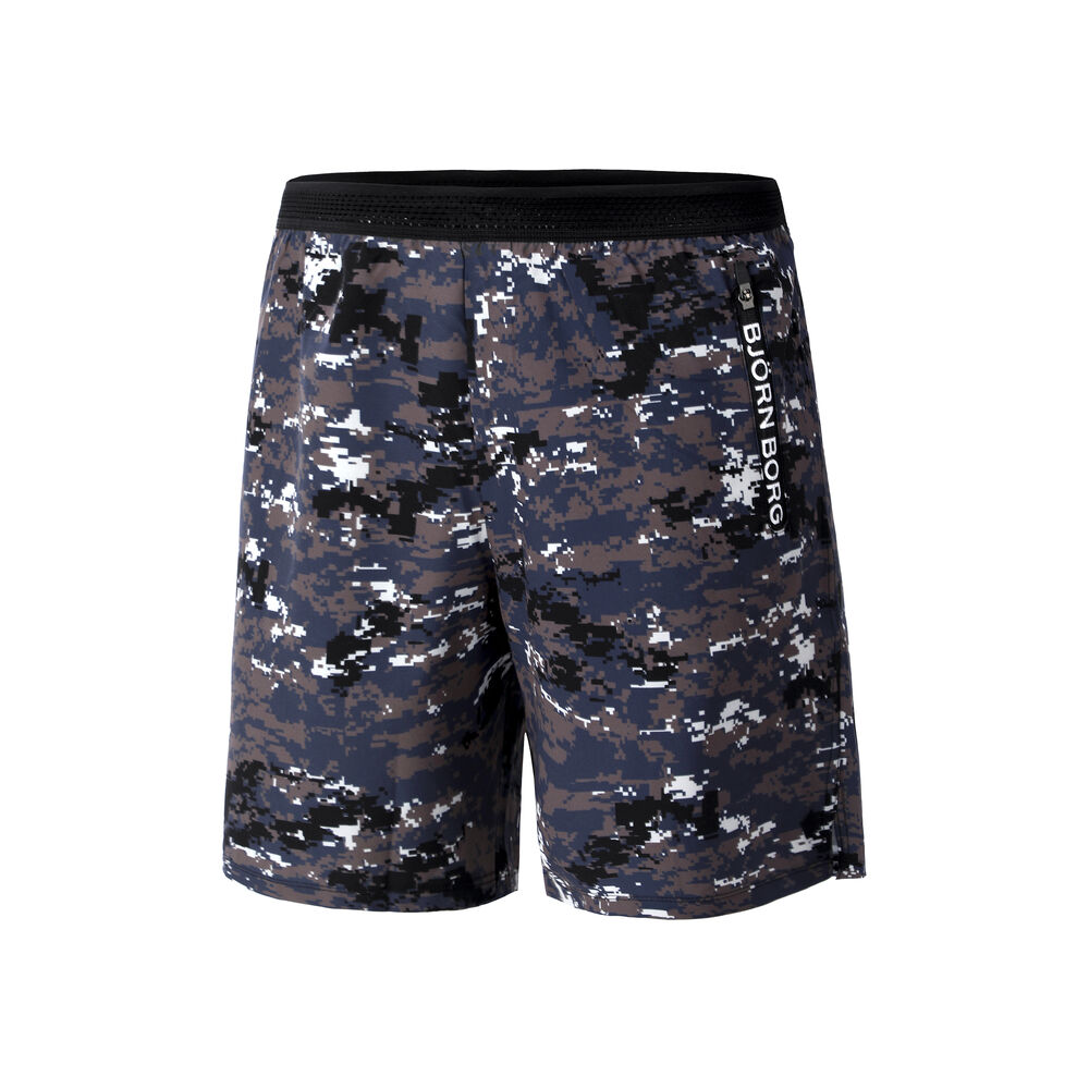 Björn Borg Adils Shorts Hommes - Bleu Foncé , Multicouleur