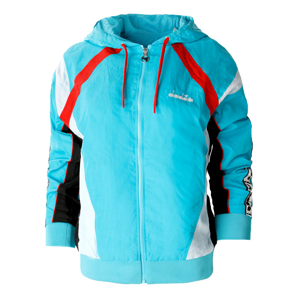 Diadora HD Gilet En Coton Femmes - Turquoise , Noir