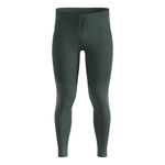 V&ecirc;tements Odlo Odlo Zeroweight Warm Reflective Collant De Course Hommes-Vert Olive