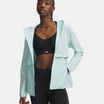 V&ecirc;tements Under Armour Under Armour Velociti Storm  Veste running Femmes-mint, argent