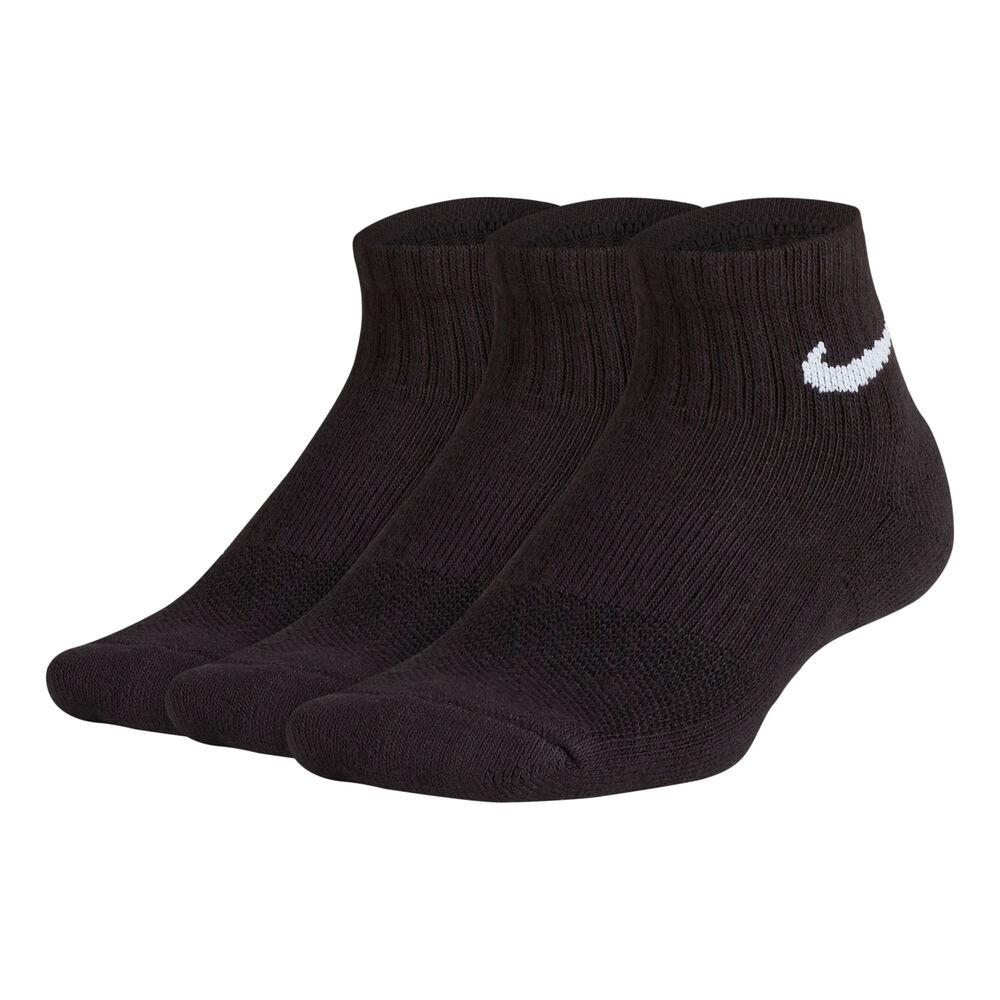 Nike Everyday Cush Ankle Chaussettes De Sport Pack De 3 Enfants - Noir , Blanc