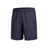 Court 9in Short Shorts Hommes - bleu fonc&eacute;, 