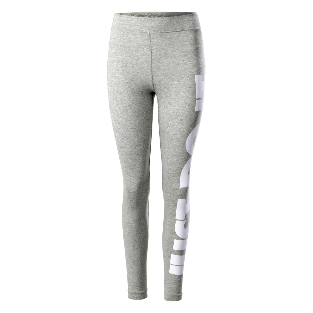 Nike Sportswear Essential High-Rise Collant Tight Femmes - Gris Clair , Blanc