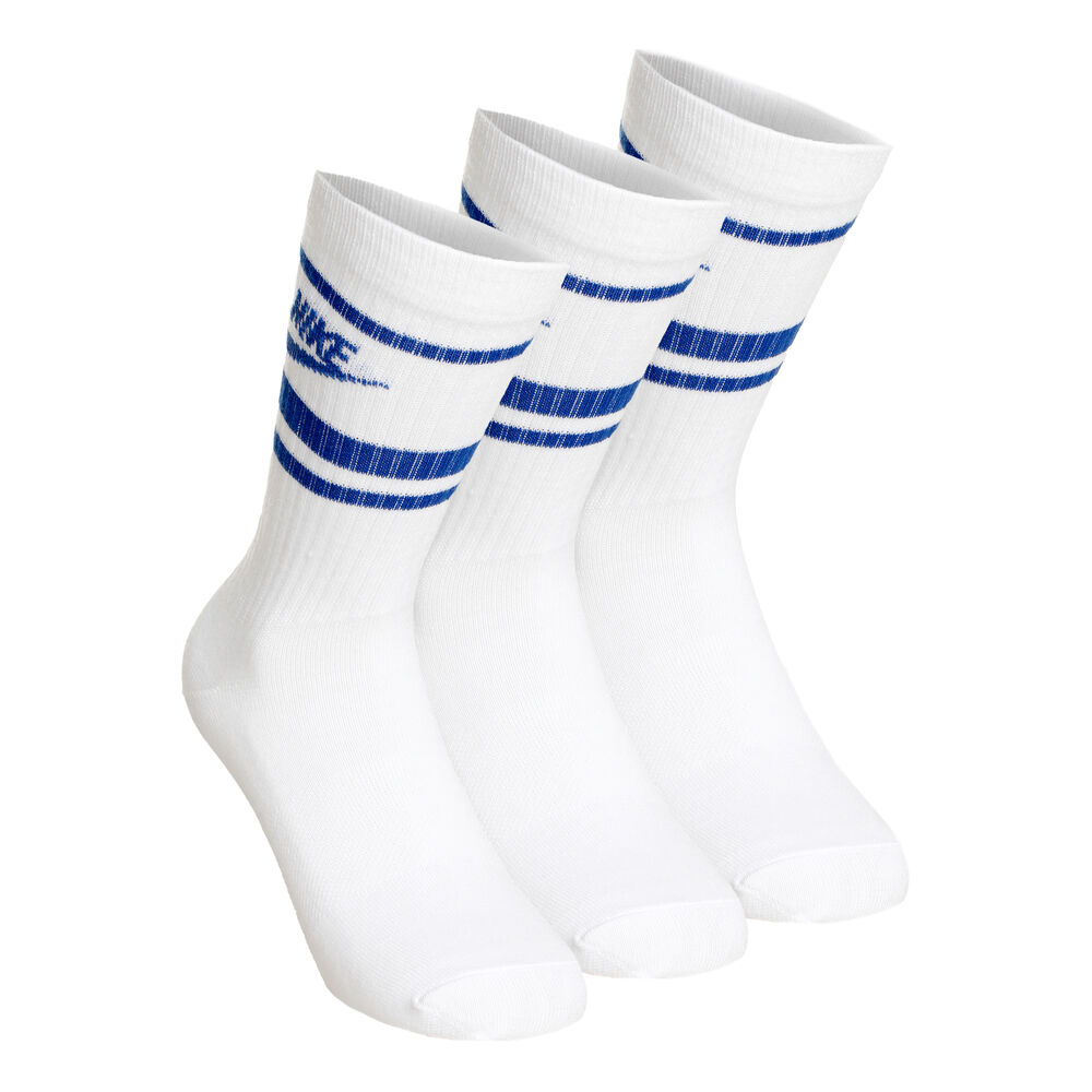 Nike Sportswear Essential Chaussettes De Sport - Blanc , Bleu