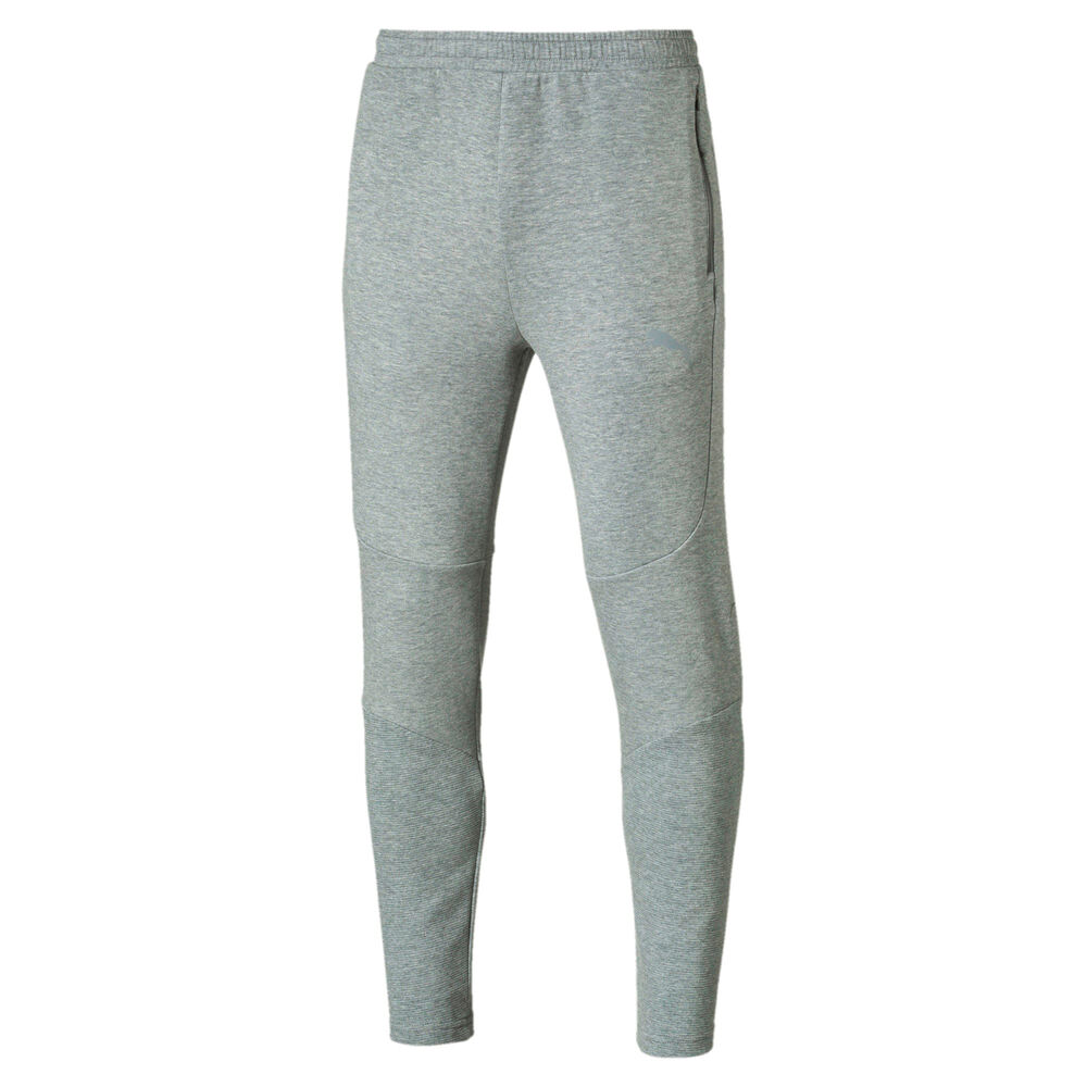Puma Evostripes Pantalon Survêtement Hommes - Gris Clair , Blanc