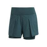 V&ecirc;tements adidas adidas Match Shorts Femmes-Bleu Petrol