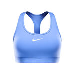 Vêtements Nike Nike Swoosh Medium Soutien-gorge sport Femmes - bleu clair, blanc