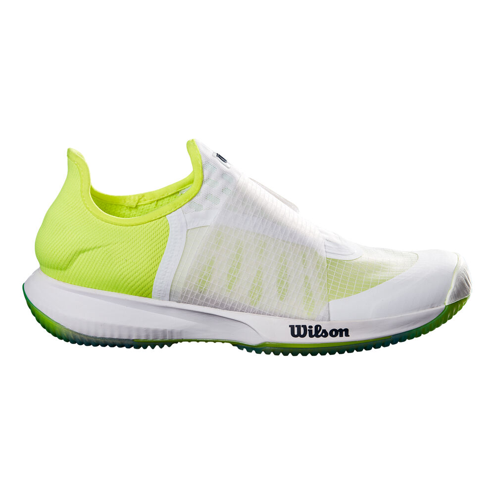 Wilson Kaos Mirage Chaussures Toutes Surfaces Hommes - Blanc , Jaunes Fluo