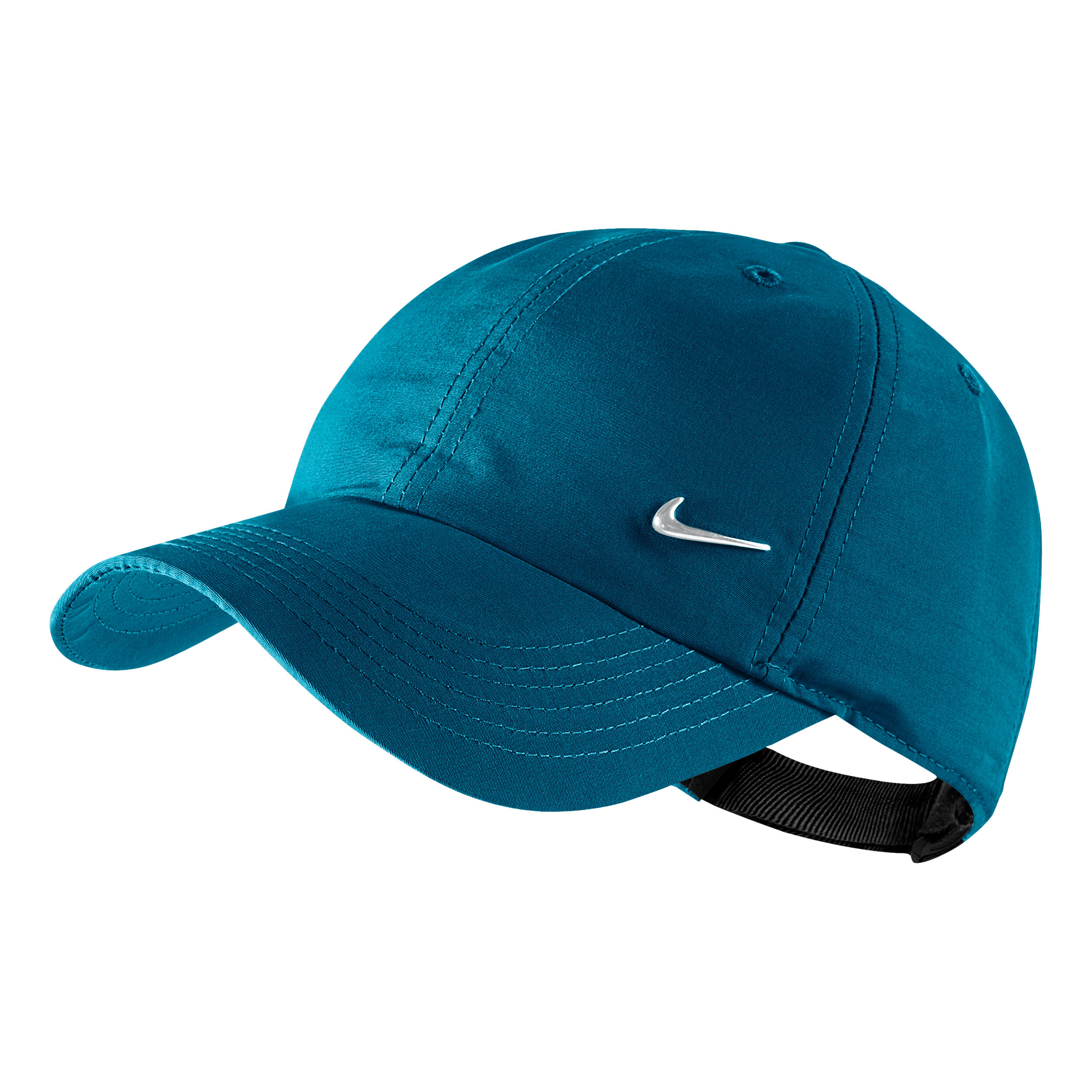 Heritage 86 Metal Swoosh Casquette Garcons Turquoise Argent