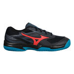 Chaussures de padel Mizuno Mizuno Break Shot 5 Chaussures Padel Hommes-Bleu Foncé,Corail