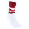 RU4 Endurance Compression Chaussettes de running Femmes-blanc, rouge fonc&eacute;