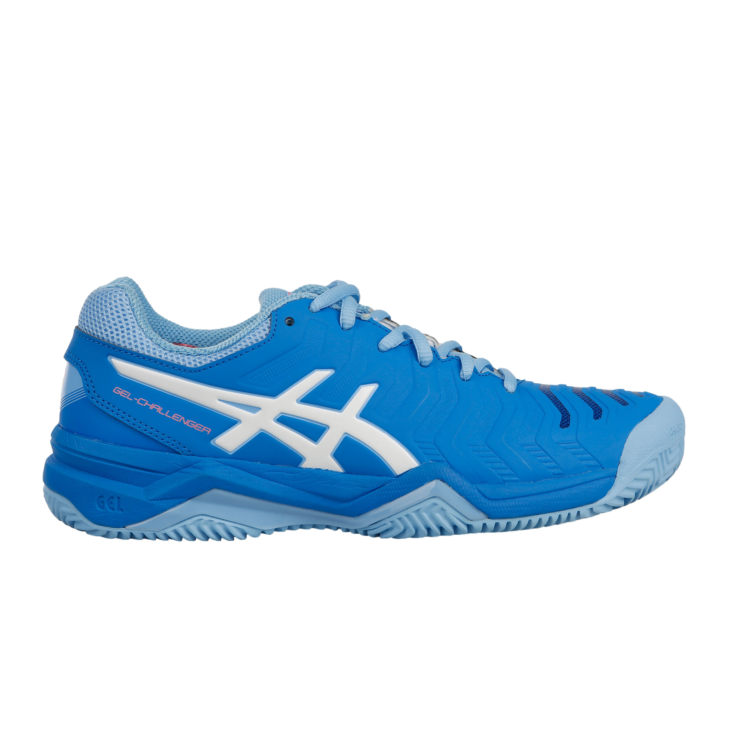 Buy ASICS Gel Challenger 11 Clay Chaussure Terre Battue Femmes Bleu Blanc online Tennis Point FR
