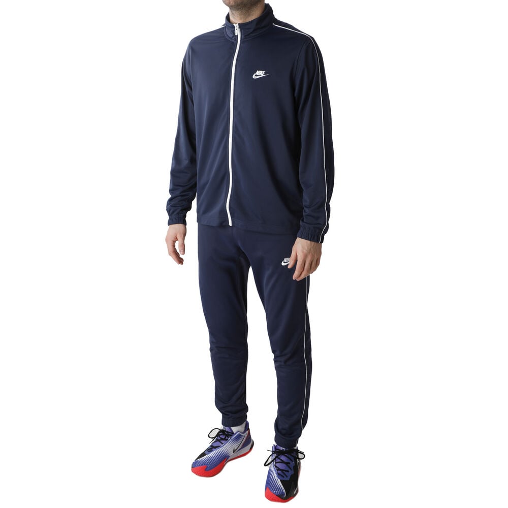 Nike Sportswear Basic Survêtement Hommes - Bleu Foncé , Blanc