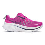 Chaussures de running Saucony Saucony Guide 18 Chaussure De Running Avec Stabilisateurs Femmes-Pink,Bleu Foncé