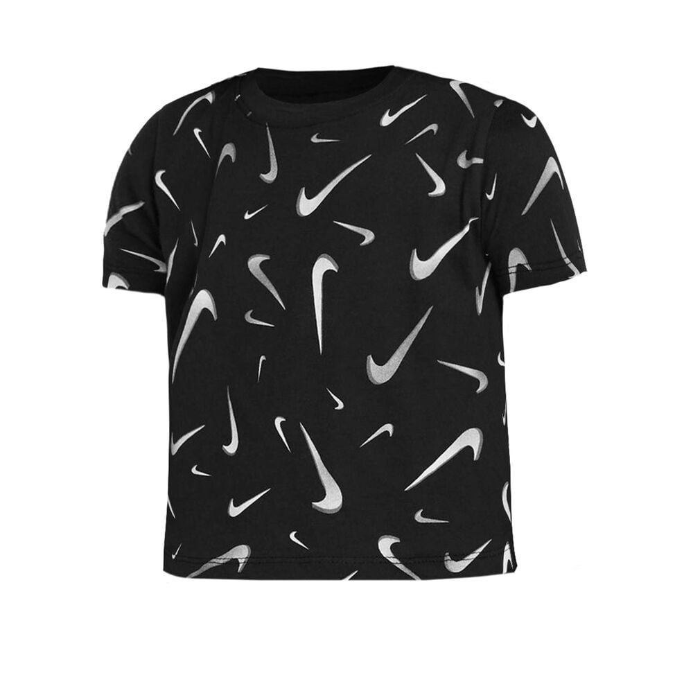 Nike Sportswear Crop T-shirt Filles - Noir , Blanc