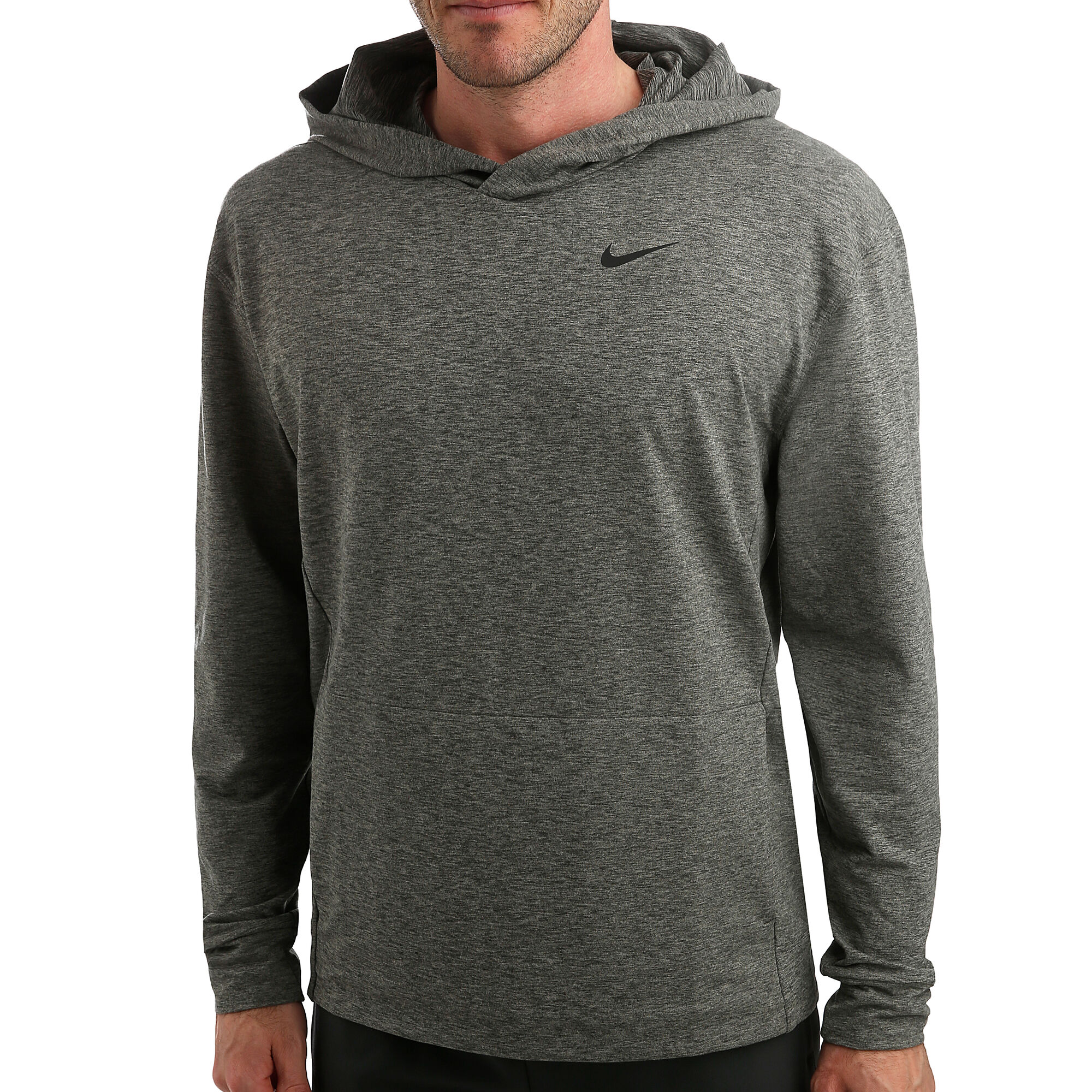 Nike Dri Fit Training Sweat Capuche Hommes Gris Fonc Nike Dri Fit Training Sweat Capuche Hommes Gris Fonc