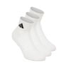 Essentials Ankle 3P Chaussettes de tennis Unisex-blanc, noir