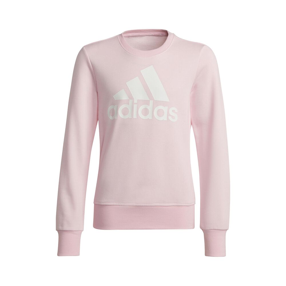 adidas Big Logo Sweat-shirt Enfants - Rosé, Blanc