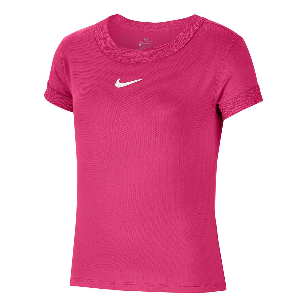 Nike Court Dry T-shirt Filles - Pink