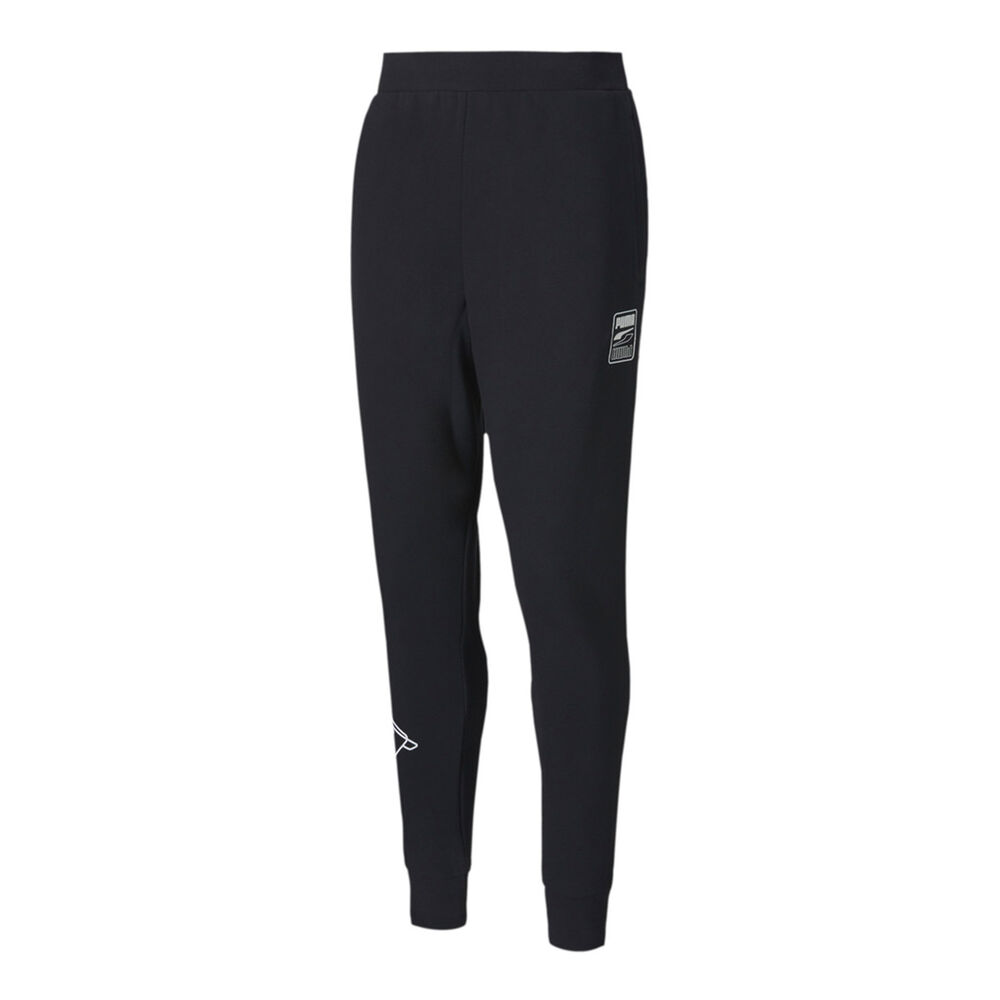 Puma Rebel Bold FL CL Pantalon Survêtement Hommes - Noir , Blanc