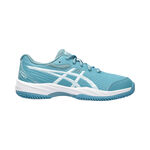 Chaussures de tennis ASICS ASICS Gel-Game GS Chaussure terre battue Enfants - turquoise, blanc