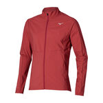 Vêtements Mizuno Mizuno Premium Warm Veste Running Hommes-Rouge