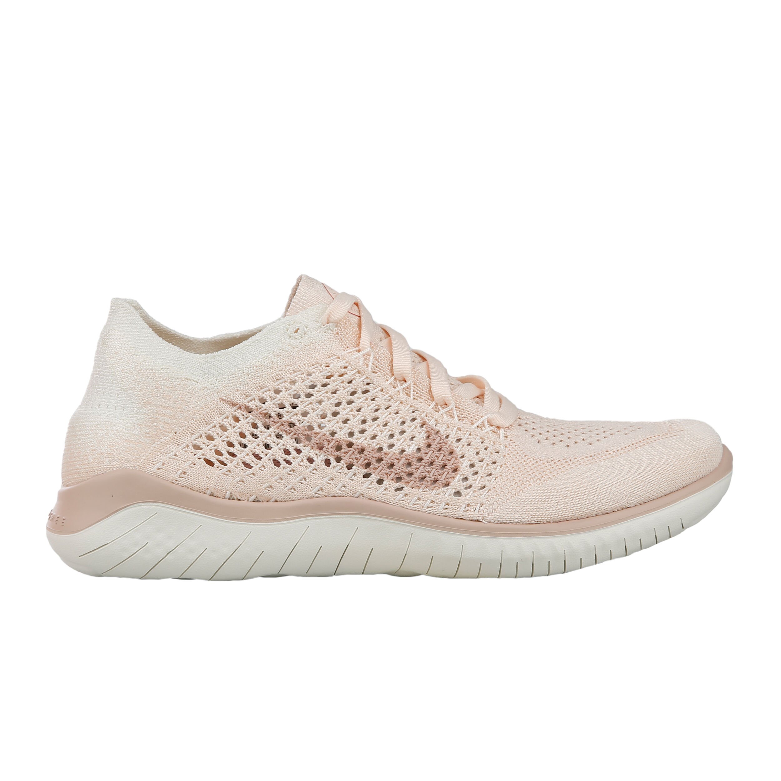 Nike free rn top flyknit femme brun