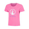 Baseline Logo T-shirt Filles-pink, blanc