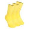 Chaussettes De Tennis Pack De 3-Jaune