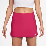V&ecirc;tements de tennis Nike Nike Dri-FIT Victory Straight Jupe Femmes - berry, blanc