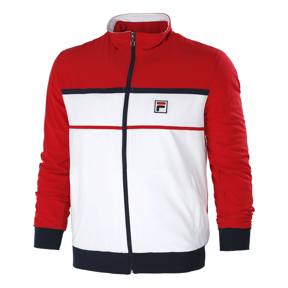 Fila Max Veste De Survêtement Hommes - Blanc , Rouge