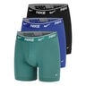Everyday Cotton Stretch Caleçon Pack de 3 Hommes - multicouleur, noir