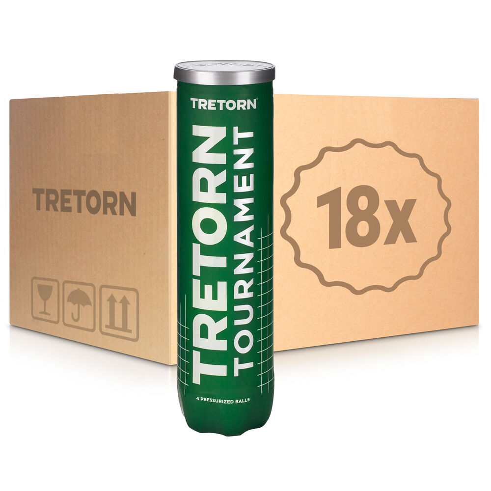 Tretorn Tournament 18 Tubes De 4 En Carton