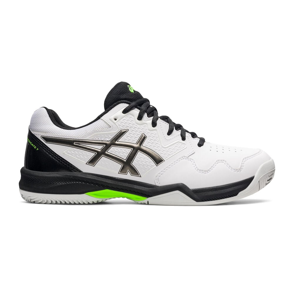 Asics Gel-Dedicate 7 Chaussure Terre Battue Hommes - Blanc , Multicouleur