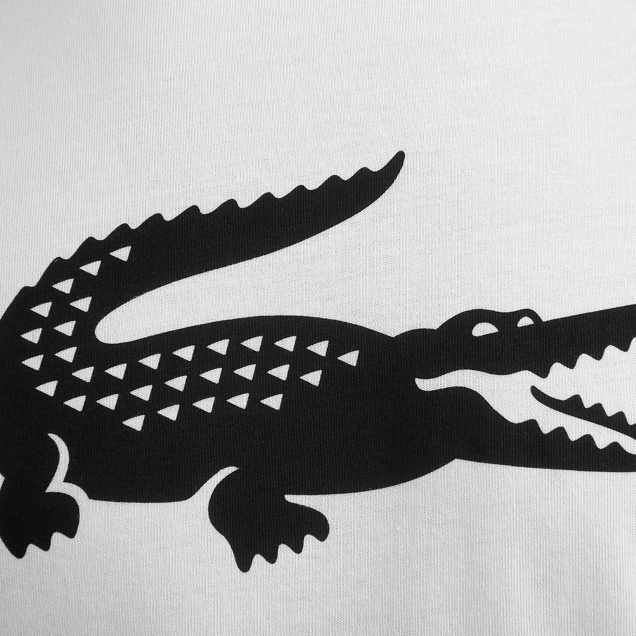 Logo sales lacoste noir
