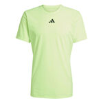 V&ecirc;tements adidas adidas FreeLift Pro T-shirt Hommes-Vert Fluo