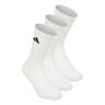 Essentials Crew 3P Chaussettes de tennis Unisex-blanc, noir