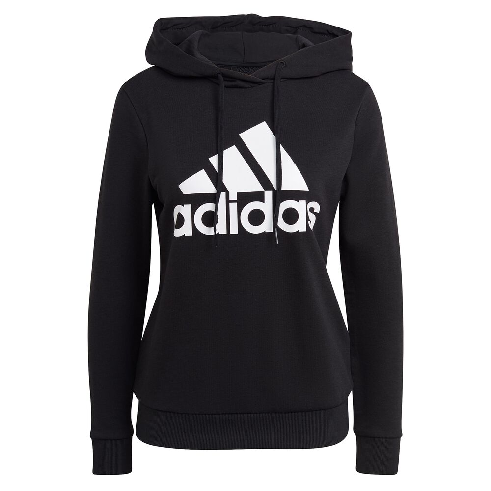 adidas Big Logo FT Sweat à Capuche Femmes - Noir , Blanc